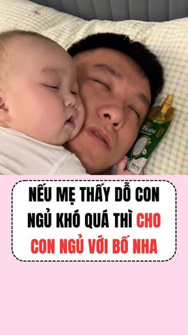 Khung hình reel dỗ con ngủ