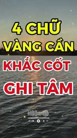 Khung hình video 4 chữ vàng